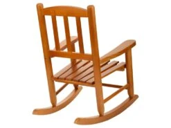 Chaise à Bascule Pour Enfants En Bois De Peuplier Miel -Deco.fr Soldes Boutique fauteuil 10832449
