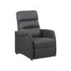 Fauteuil Relax électrique Gris Foncé - SOFTY -Deco.fr Soldes Boutique fauteuil 11122297