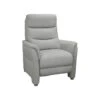 Fauteuil Relax Electrique Tissu Gris Perle - RUSSIA