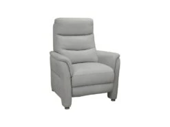 Fauteuil Relax Electrique Tissu Gris Perle - RUSSIA