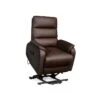 Fauteuil Relax Releveur Simili Cuir Marron - VERSO 12 Fauteuil Relax Releveur Simili Cuir Marron - VERSO -Deco.fr Soldes Boutique fauteuil 11123673