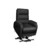 Fauteuil Relax Releveur Simili Cuir Noir - VERSO -Deco.fr Soldes Boutique fauteuil 11123745