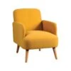 Fauteuil Jaune Style Scandinave - BODO -Deco.fr Soldes Boutique fauteuil 11124789