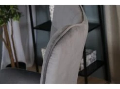 Fauteuil Scandinave Capitonné Velours Gris KAS KD VELVET GREY 14 Fauteuil Scandinave Capitonné Velours Gris KAS KD VELVET GREY -Deco.fr Soldes Boutique fauteuil 11325045