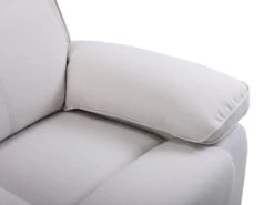 Fauteuil Relax En Tissu Beige LANA -Deco.fr Soldes Boutique fauteuil 11344961