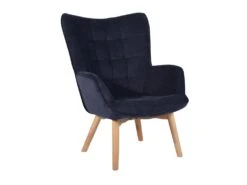 Fauteuil Scandinave Chaise De CanapĂ© De Loisirs Pour Salon Salle Ă Manger Bureau Avec Un RevĂȘtement En Tissu, Accoudoirs RembourĂ©s Et Des Pieds En Bois Massif