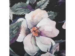 Fauteuil En Tissu à Motif Floral Noir RIBE -Deco.fr Soldes Boutique fauteuil 11708887 1