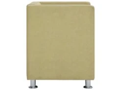 Fauteuil Chaise Siège Lounge Design Club Sofa Salon Cube Vert Polyester 1102270/2 -Deco.fr Soldes Boutique fauteuil 12349827