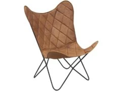 Fauteuil Butterfly En Cuir