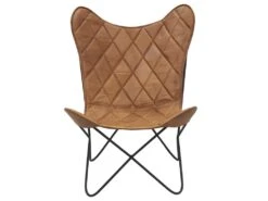 Fauteuil Butterfly En Cuir -Deco.fr Soldes Boutique fauteuil 12720303