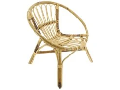 Fauteuil Rond Enfant En Rotin Lune -Deco.fr Soldes Boutique fauteuil 12898371