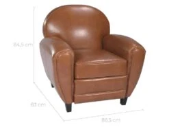 Fauteuil Club Camel -Deco.fr Soldes Boutique fauteuil 13007219