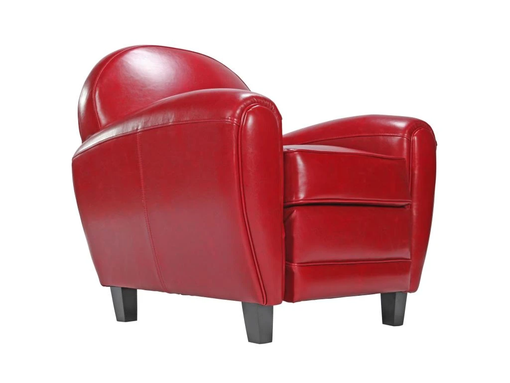 Fauteuil Club Rouge 2 Fauteuil Club Rouge – Image 2