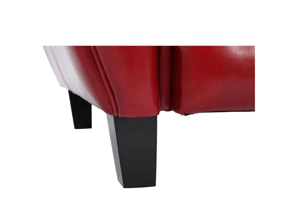 Fauteuil Club Rouge 6 Fauteuil Club Rouge – Image 6