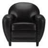 Fauteuil Club Noir -Deco.fr Soldes Boutique fauteuil 13007767