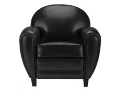 Fauteuil Club Noir