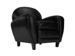 Fauteuil Club Noir -Deco.fr Soldes Boutique fauteuil 13007777