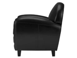 Fauteuil Club Noir -Deco.fr Soldes Boutique fauteuil 13007779