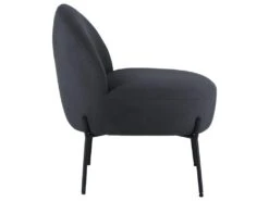 Fauteuil En Tissu Boucle Gris HELMI - HAPPY GARDEN -Deco.fr Soldes Boutique fauteuil 13082985