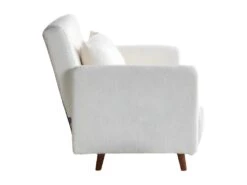 Belushi - Fauteuil Convertible En Tissu Bouclette - Couleur - Ecru 11 Belushi - Fauteuil Convertible En Tissu Bouclette - Couleur - Ecru -Deco.fr Soldes Boutique fauteuil 13390613
