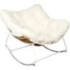 Fauteuil Assise En Tissu Bouclette Odin -Deco.fr Soldes Boutique fauteuil 13498127