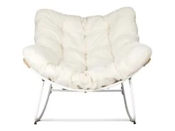 Fauteuil Assise En Tissu Bouclette Odin -Deco.fr Soldes Boutique fauteuil 13498131