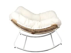 Fauteuil Assise En Tissu Bouclette Odin -Deco.fr Soldes Boutique fauteuil 13498133