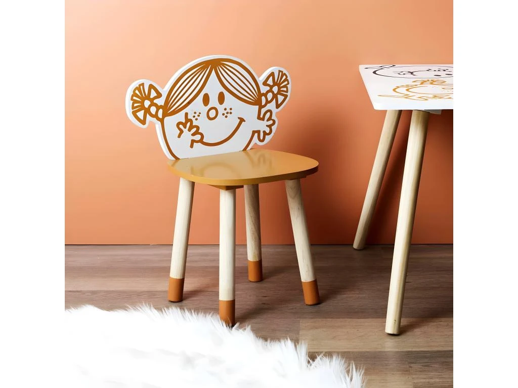 Chaise En Bois Pour Enfant Monsieur Madame Madame Bonheur 2 Chaise En Bois Pour Enfant Monsieur Madame Madame Bonheur – Image 2