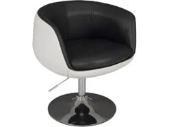 Fauteuil En Polyuréthane Bicolore Tomy