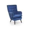 Fauteuil Rembourré En Velours 70 X 78 X 100 Cm - Bleu Foncé 9 Fauteuil Rembourré En Velours 70 X 78 X 100 Cm - Bleu Foncé -Deco.fr Soldes Boutique fauteuil 14700837