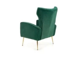 Fauteuil Rembourré En Velours 73 X 70 X 94 Cm - Vert -Deco.fr Soldes Boutique fauteuil 14700955
