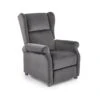 Fauteuil Relax Inclinable En Tissu - Gris -Deco.fr Soldes Boutique fauteuil 14701909