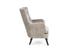 Fauteuil Rembourré En Velours 70 X 78 X 100 Cm - Gris 15 Fauteuil Rembourré En Velours 70 X 78 X 100 Cm - Gris -Deco.fr Soldes Boutique fauteuil 14702041