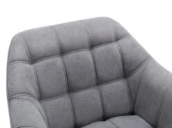 Fauteuil En Tissu Gris CASERTA -Deco.fr Soldes Boutique fauteuil 14801865