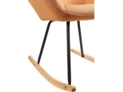 Fauteuil à Bascule Design "Cullman" 89cm Orange -Deco.fr Soldes Boutique fauteuil 15026295