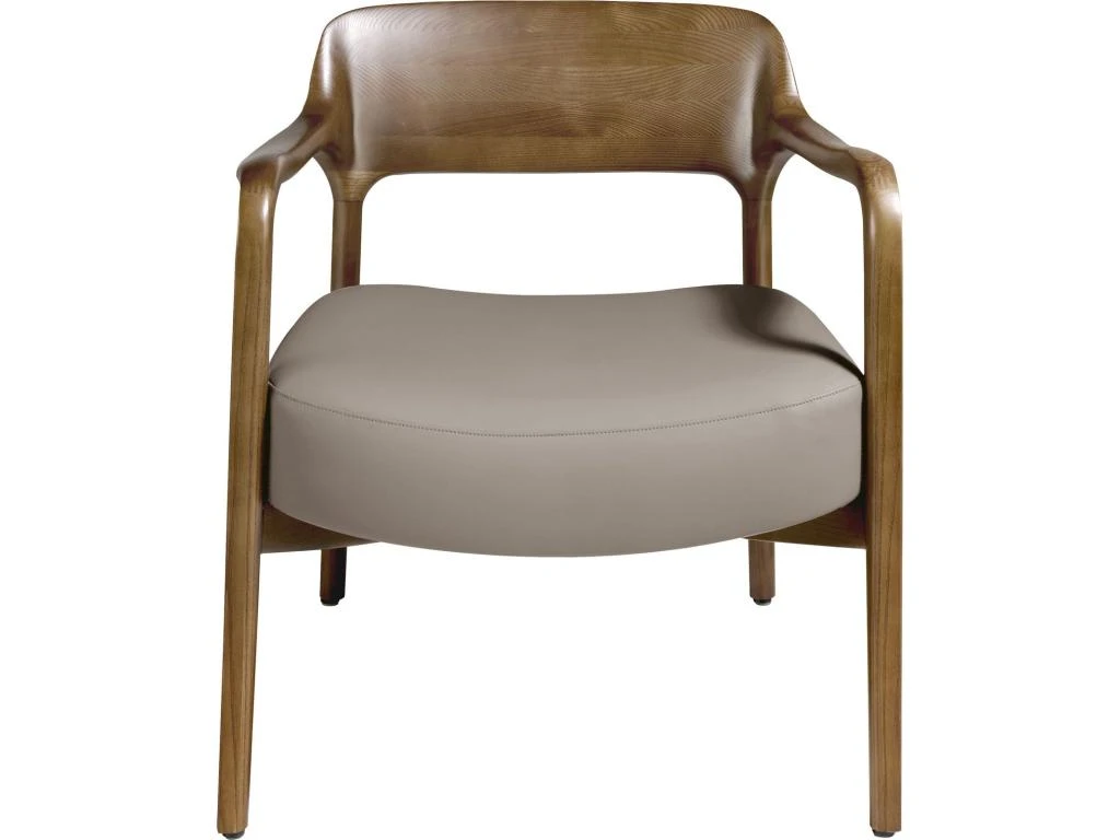 Fauteuil Rembourré En éco-cuir Structure En Frêne Massif 3 Fauteuil Rembourré En éco-cuir Structure En Frêne Massif – Image 3