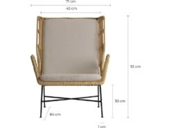 Fauteuil Wutach -Deco.fr Soldes Boutique fauteuil 15172239