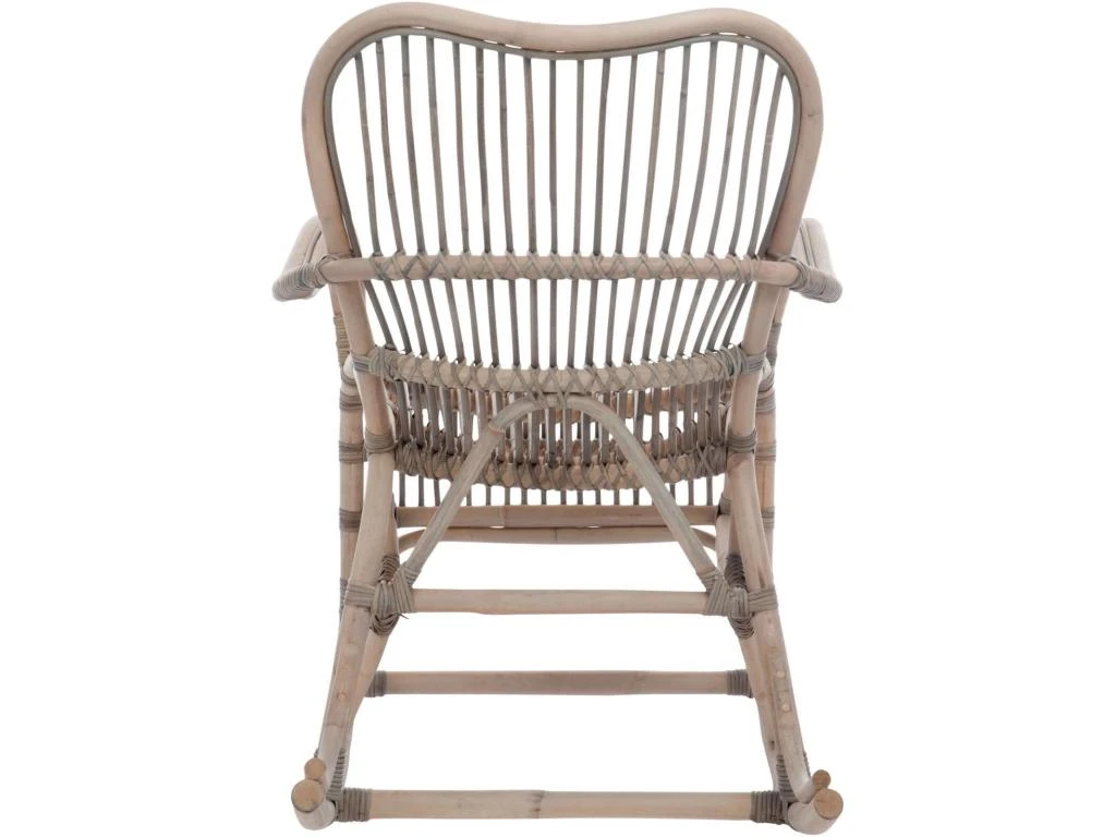 Fauteuil Rockingchair Foreman En Rotin 4 Fauteuil Rockingchair Foreman En Rotin â Image 4