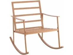 Fauteuil Rockingchair Fordyce En Coton -Deco.fr Soldes Boutique fauteuil 15179555