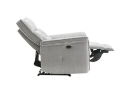 Fauteuil Relax électrique En Tissu Gris BENJAMIN -Deco.fr Soldes Boutique fauteuil 15289803