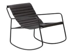 Rocking Chair En Cuir Noir Sydney 6 Rocking Chair En Cuir Noir Sydney -Deco.fr Soldes Boutique fauteuil 15716475