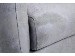 Fauteuil Rembourré Avec Accoudoir Et Coussin En Tissu Gris FAL10021 -Deco.fr Soldes Boutique fauteuil 15779777