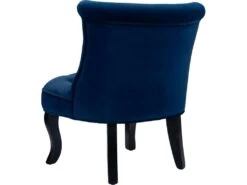 Petit Fauteuil Crapaud Rembourrée Avec Pieds Noirs Pour Salle à Manger, Salon, Entrée & Chambre-Bleu 11 Petit Fauteuil Crapaud Rembourrée Avec Pieds Noirs Pour Salle à Manger, Salon, Entrée & Chambre-Bleu -Deco.fr Soldes Boutique fauteuil 15909599