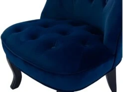 Petit Fauteuil Crapaud Rembourrée Avec Pieds Noirs Pour Salle à Manger, Salon, Entrée & Chambre-Bleu 12 Petit Fauteuil Crapaud Rembourrée Avec Pieds Noirs Pour Salle à Manger, Salon, Entrée & Chambre-Bleu -Deco.fr Soldes Boutique fauteuil 15909601