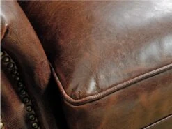 Fauteuil 100% Cuir EDOUARD - Marron 13 Fauteuil 100% Cuir EDOUARD - Marron -Deco.fr Soldes Boutique fauteuil 160079