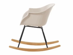 Chaise à Bascule Beige HARMONY -Deco.fr Soldes Boutique fauteuil 16214385