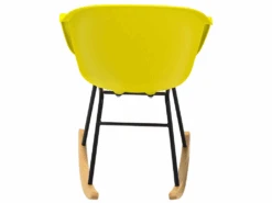 Chaise à Bascule Jaune HARMONY 16 Chaise à Bascule Jaune HARMONY -Deco.fr Soldes Boutique fauteuil 16214601