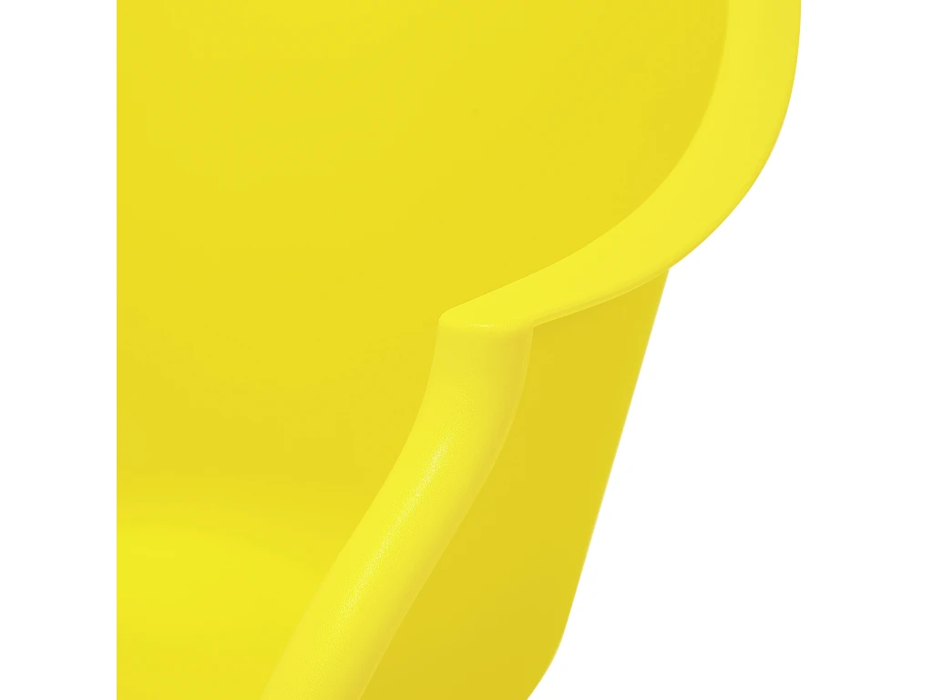 Chaise à Bascule Jaune HARMONY 9 Chaise à Bascule Jaune HARMONY – Image 9