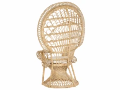 Fauteuil En Rotin Clair EMMANUELLE -Deco.fr Soldes Boutique fauteuil 16215947