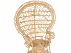 Fauteuil En Rotin Clair EMMANUELLE -Deco.fr Soldes Boutique fauteuil 16215951